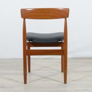 Mid-century teak dining chairs, 1960s, set of 4