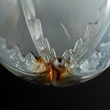 Suspended chandelier large Sputnik ball Murano, VeArt, Italy, 1970s