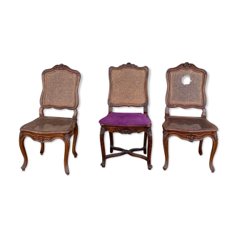 Chaises d'époque Louis XV XVIIIe