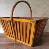 Ancien panier en bois