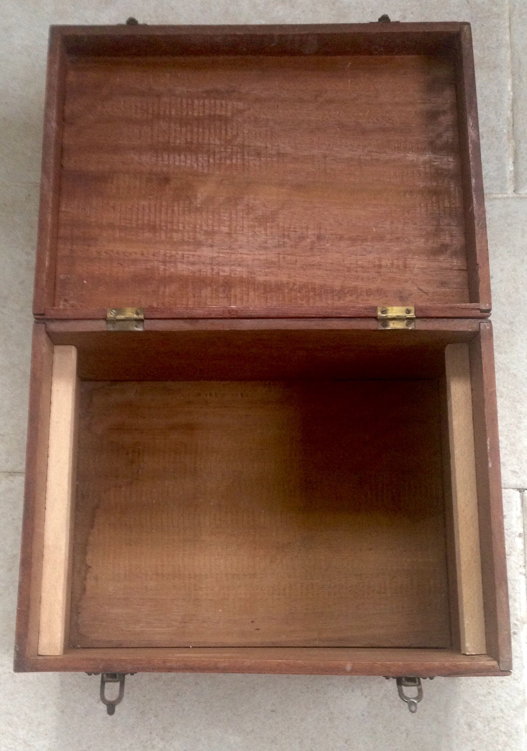 Circa 1900 wooden chest