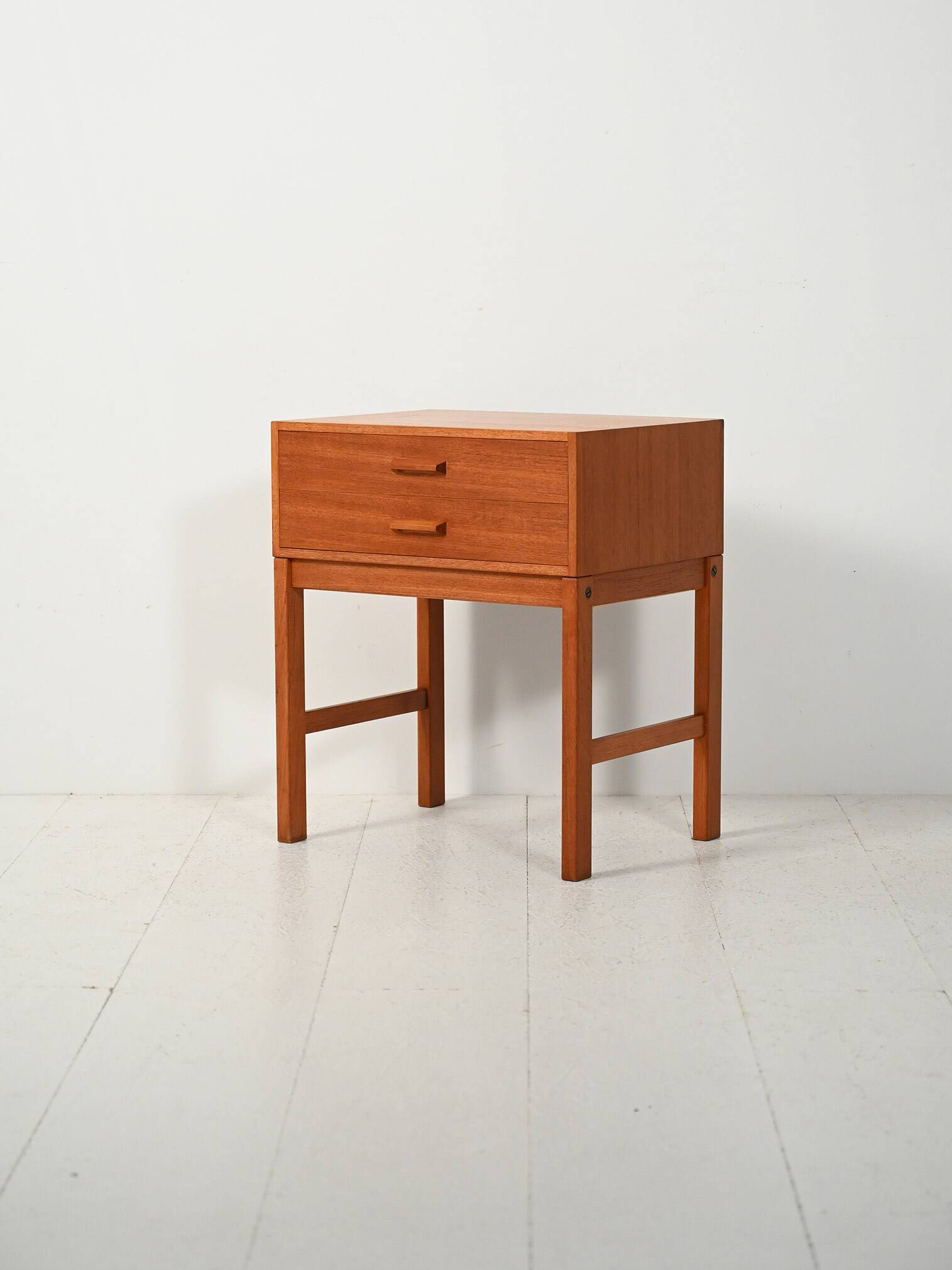 Scandinavian teak nightstand from the 1960s