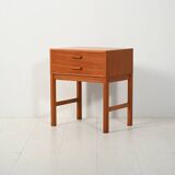 Scandinavian teak nightstand from the 1960s