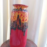 W. Germany red vase