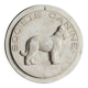 Plaster plaque "societe canine"