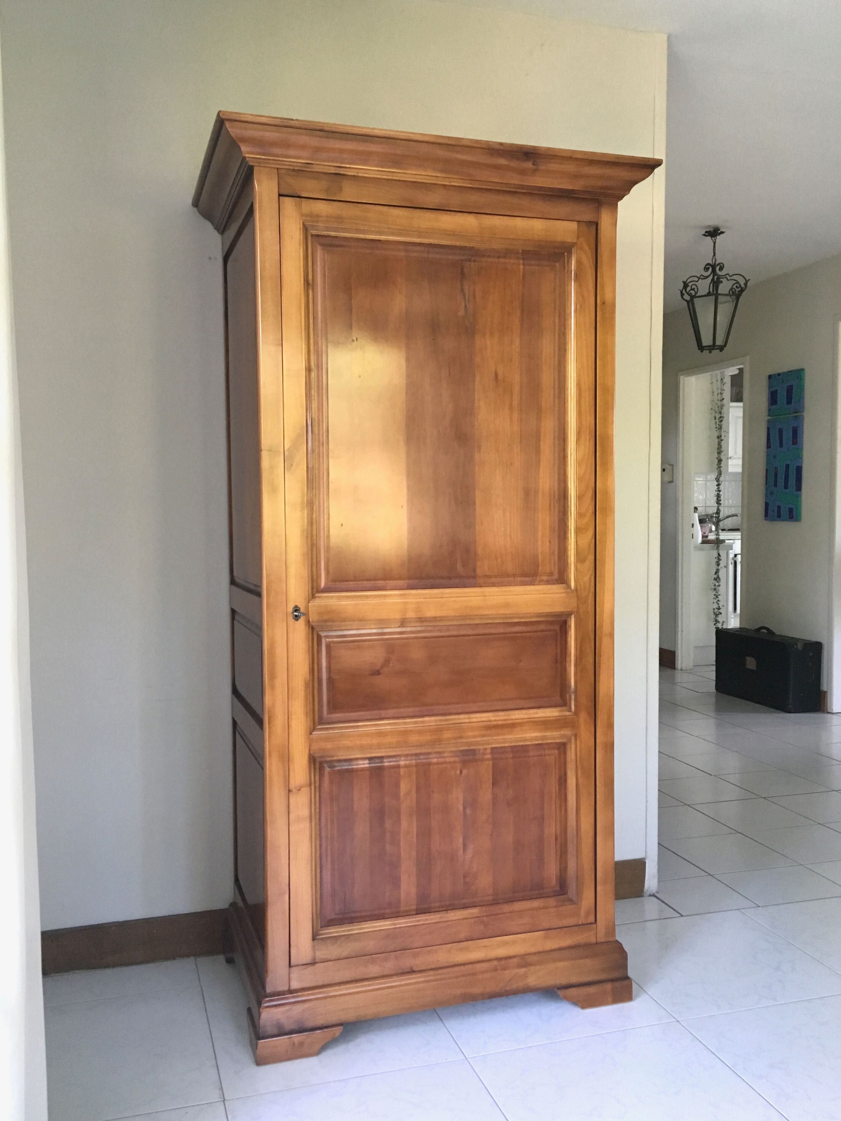 70s cherry maker cabinet