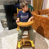 Modular high chair in canning Eugène Vincent