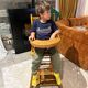 Modular high chair in canning Eugène Vincent