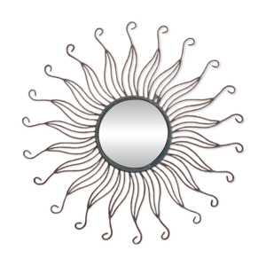 Grand Miroir soleil déco