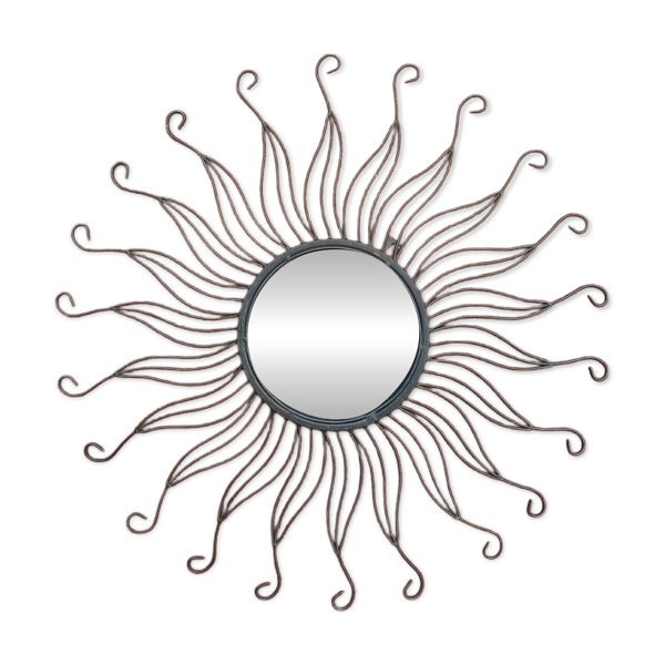 Grand Miroir Soleil déco