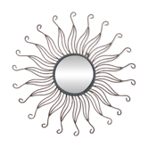 Grand Miroir Soleil déco