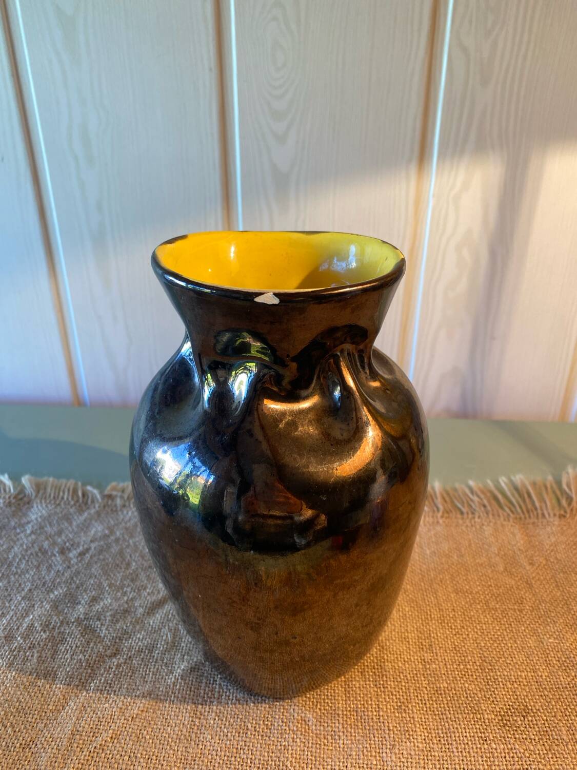 Vase signed Louviers