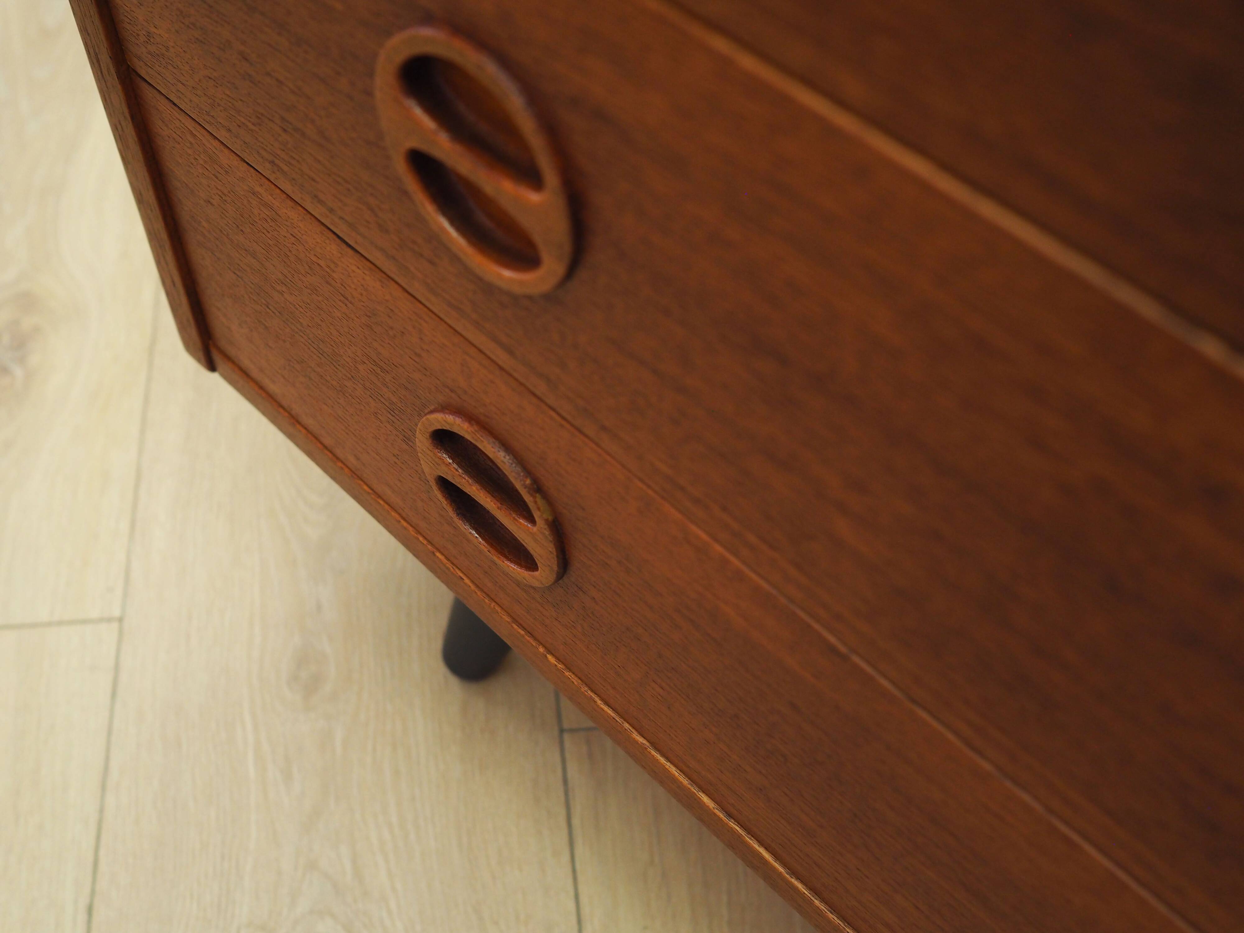 Teak chest of drawers, Danish design, 1960s, production: Denmark