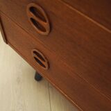 Teak chest of drawers, Danish design, 1960s, production: Denmark