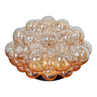 Bubble glass ceiling light, design Helena Tynell, Limburg, 1970s