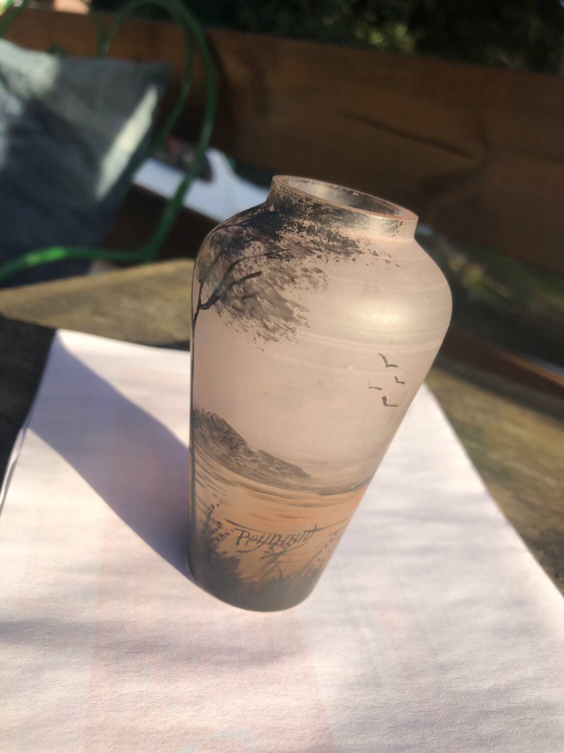 Small Peynaud art deco vase