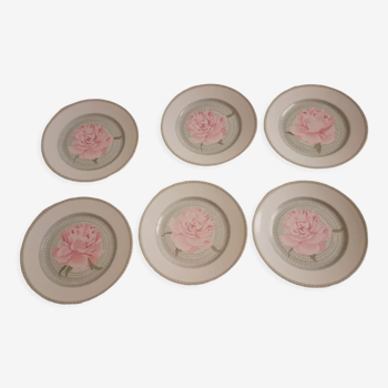 Plates hermes peonies