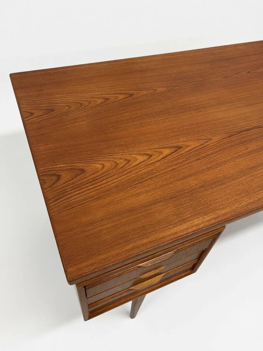1960s Danish Teak Executive Desk