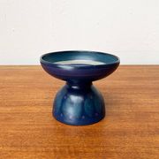 Vintage pottery candlestick from West Germany by KMK Keramik Manufaktur Kupfermühle, 1970s.