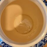 Royal Sphinx Delft blue porcelain vase with Boch lid