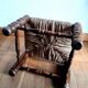1940s Dudouyt style low chair