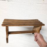 Small wooden stool / footrest