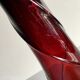Vase en cristal irisé art deco