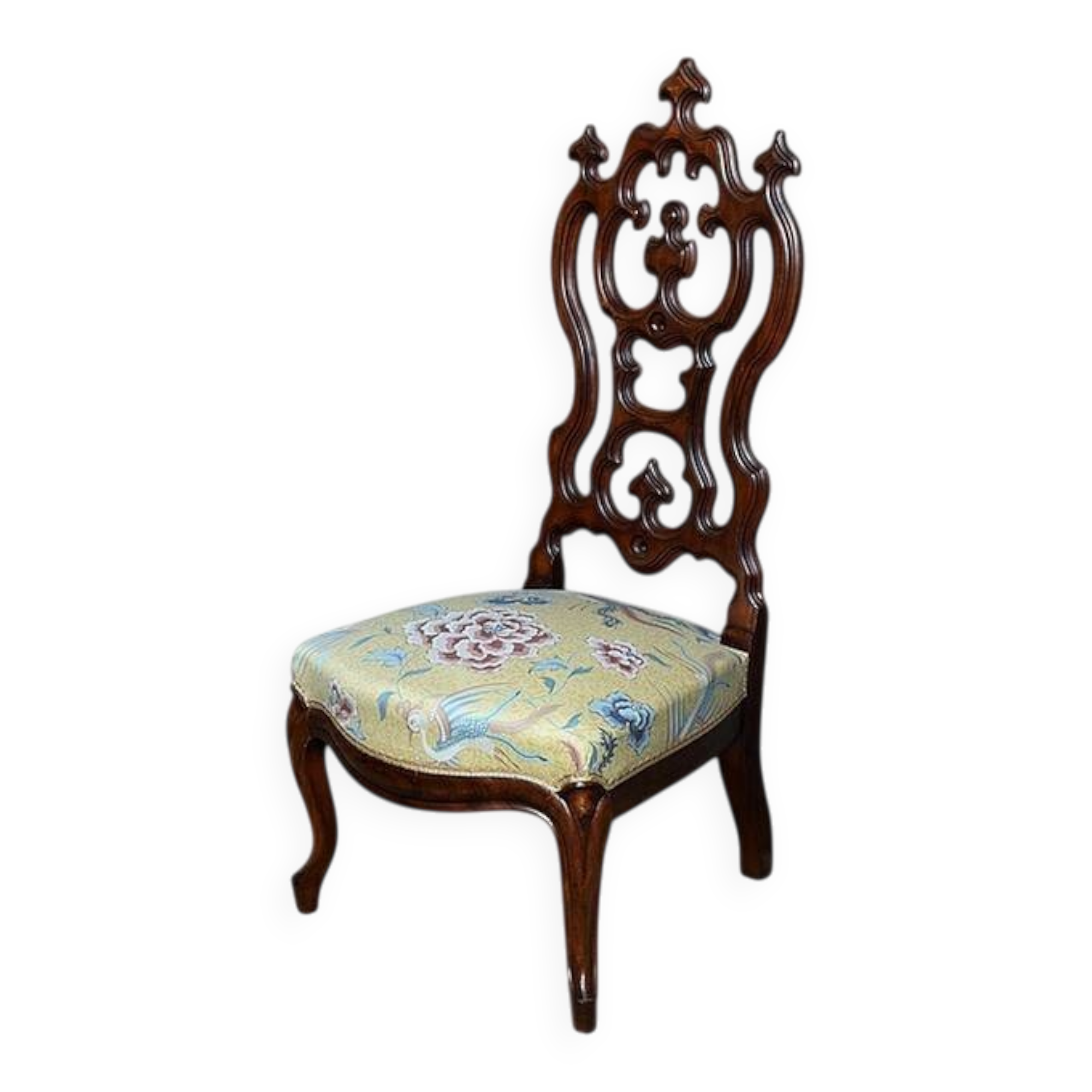 Nursing Chair in Mahogany, Napoleon III period – second half of the 19th century