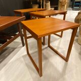 Scandinavian nesting table BRDR Furbo 1970