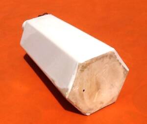 Old bottle / bottle enamelled Sandstone Mechanical clasp