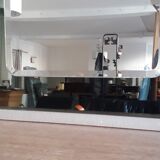 70s two-tone mirror - 97x46cm