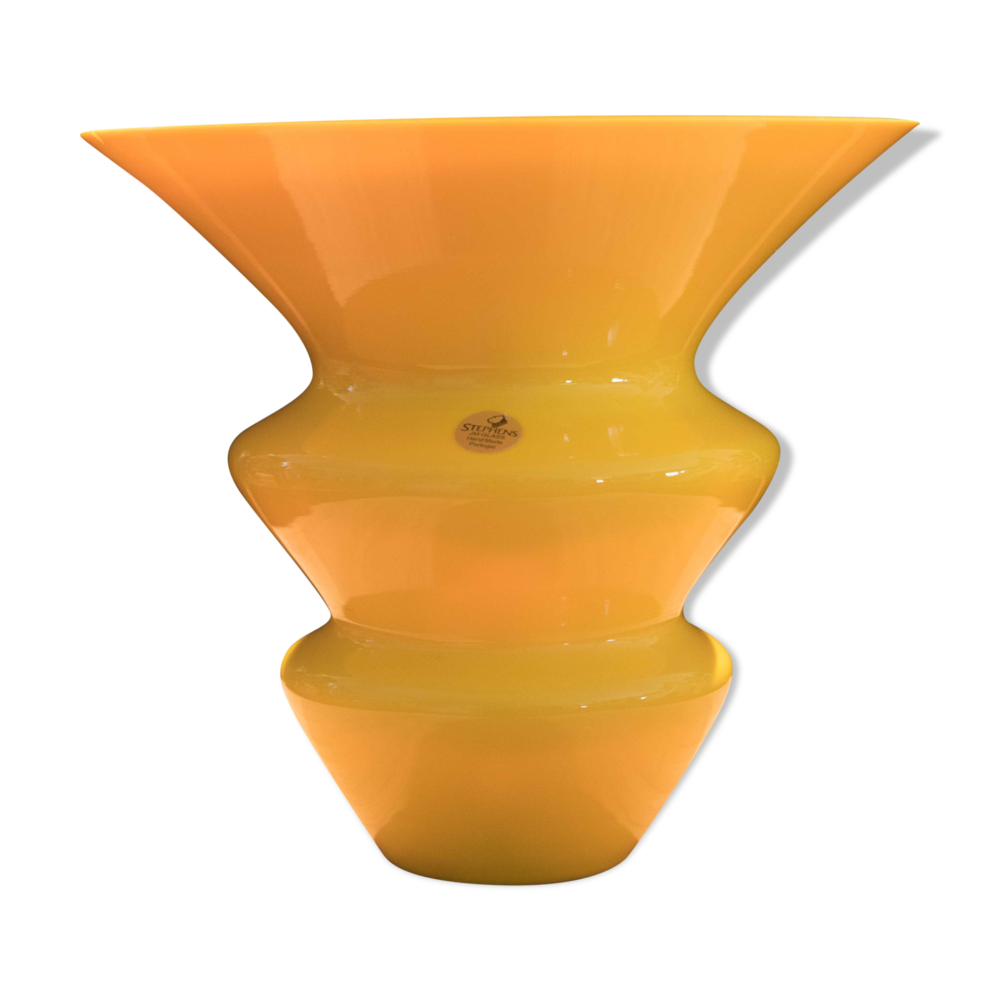 Yellow vase design 70