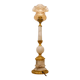 Vintage Marble and Brass Table Lamp - Elegant Classic Design