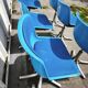 Suite de 8 chaises de bureau Modus, Tecno
