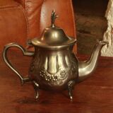 Old teapot with eagle