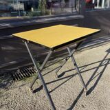 Vintage TV table on casters