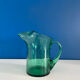 Green carafe pitcher 60s