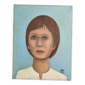 Portrait à l'huile