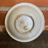 Old Plate SAFI Glazed Earthenware Moroccan 1950s Vintage