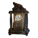 20th century bronze portico and cage clock signed cartier