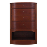 Commode en acajou, design danois, années 1960, production : Danemark