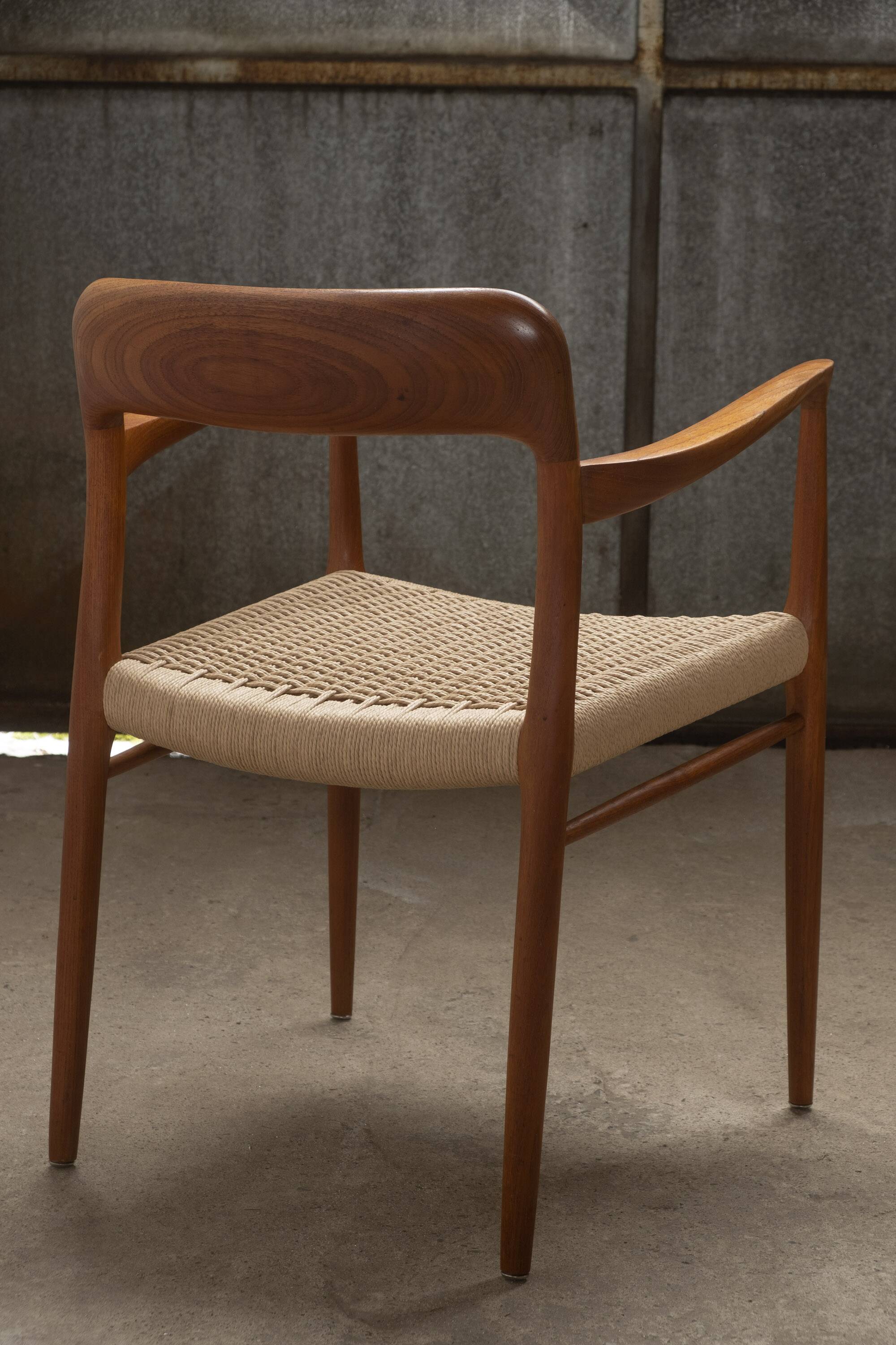 2x Niels Otto Møller Chair Model 56 in Teak, 1960s Denmark