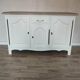 Restored solid wood sideboard