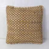 Cushion in natural fibers coconut rattan sea rush