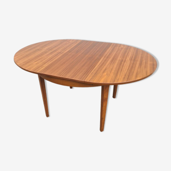 Vintage Teak table 1960 extension, NF furniture