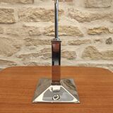 Chrome metal lamp, neoclassical