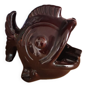 Ceramic fish ashtray