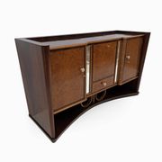 Art Decò Italian Walnut and Maple Sideboard, 1930s