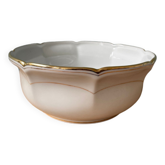 Porcelain salad bowl from Vierzon