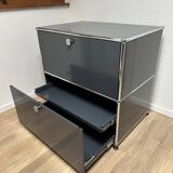 USM Haller chest of drawers in Anthracite Grey